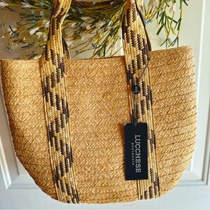 Lucchese - Women’s Tote - Straw / Wicker